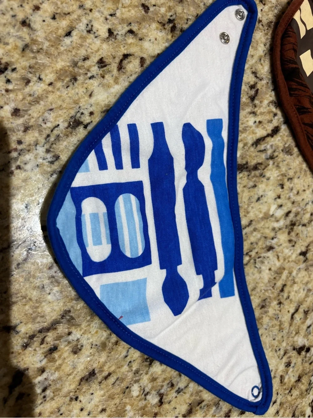 Star Wars Black Blue Brown Character Bandana Bibs